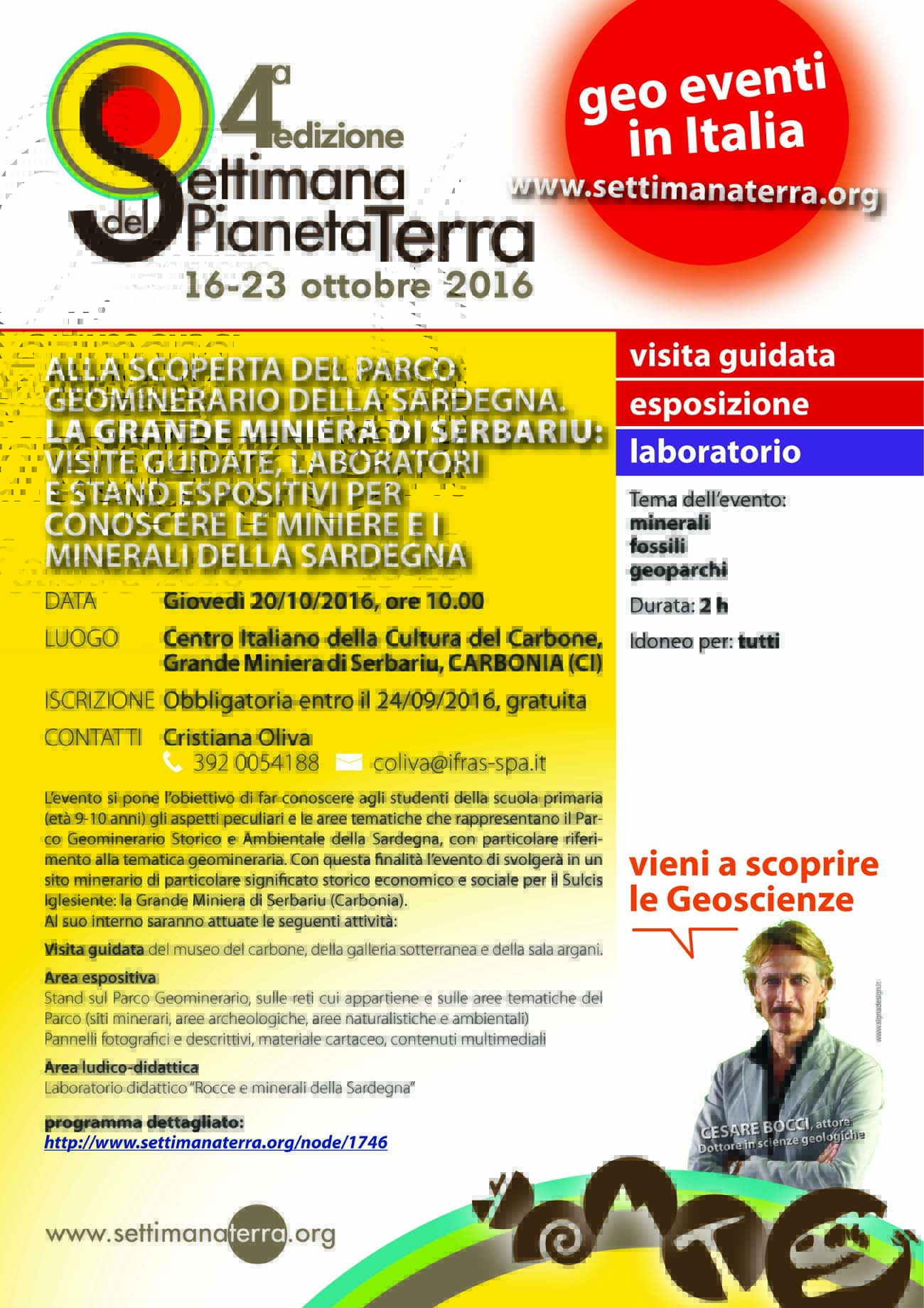 217 CARBONIA CI alla scoperta parco geominerario della sardegna