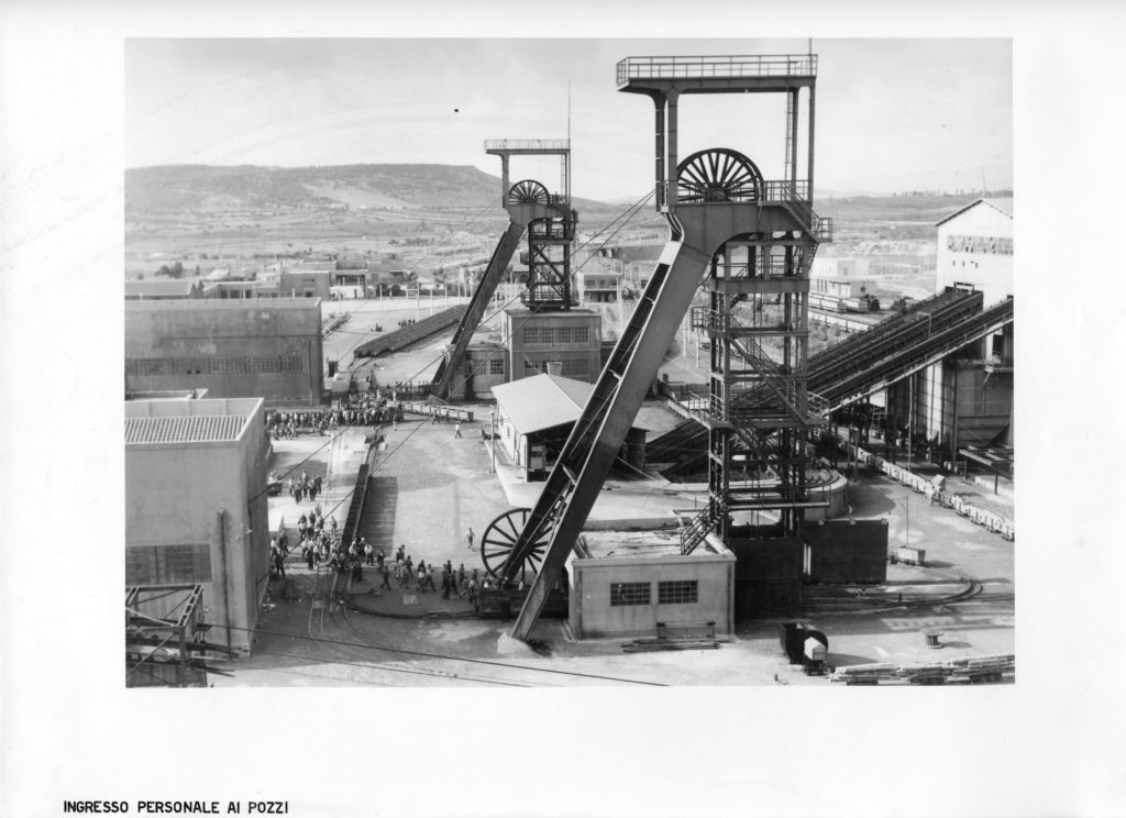 Grande Miniera di Serbariu - Ingresso del personale ai pozzi